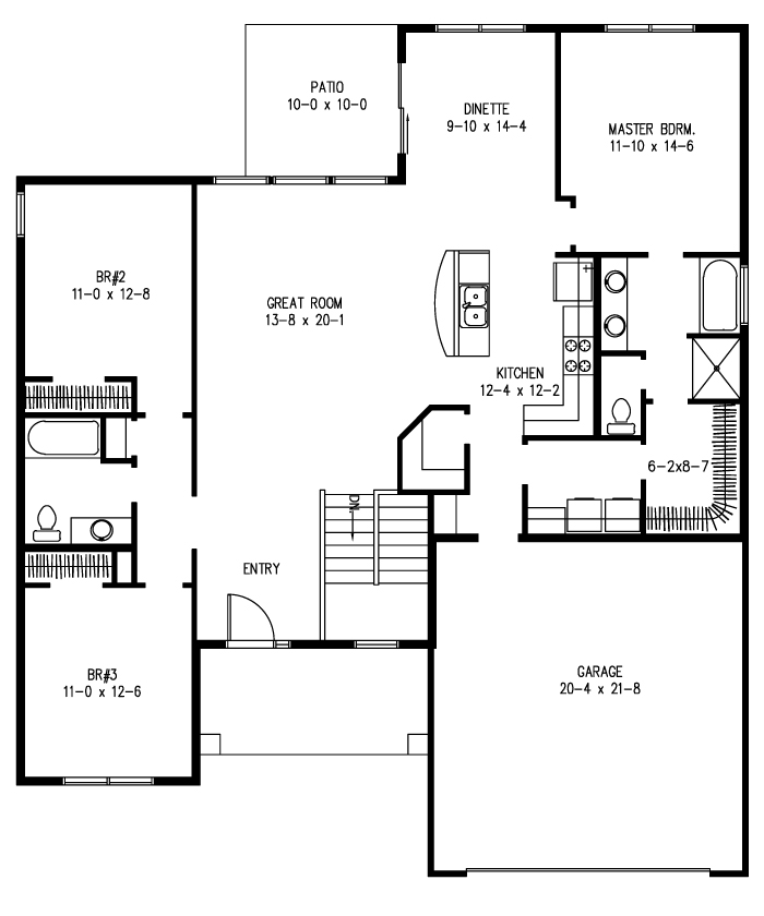 Lexington Ranch Model, Charleston Homes